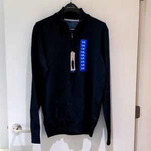 Men's 1/4 zip sweater
